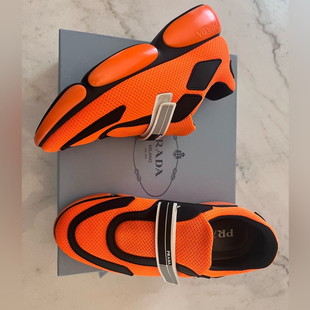 Prada women cloudbust sneaker.